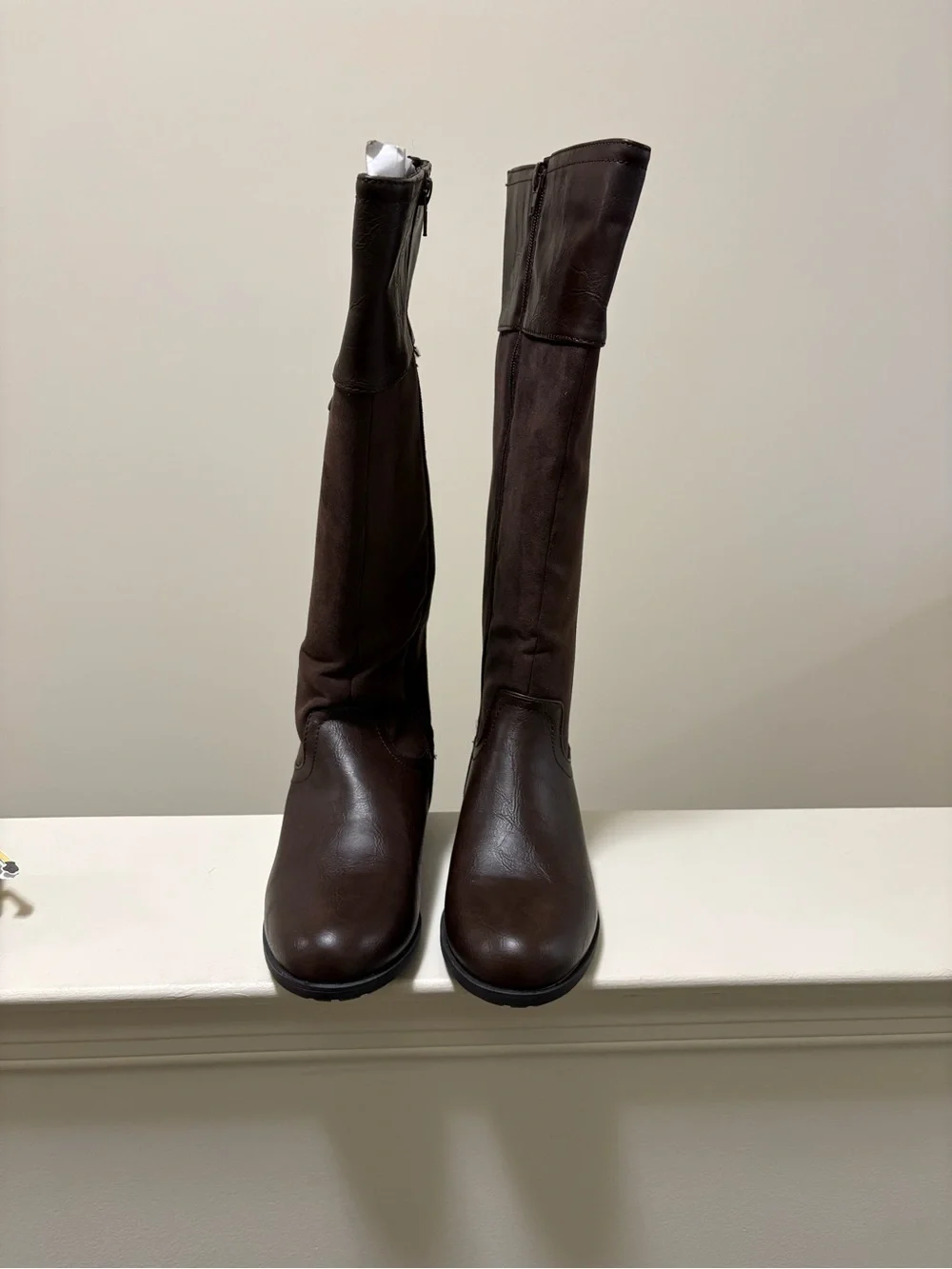 Classic Tall Brown Women's Riding Boots